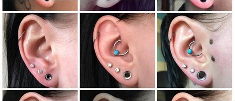 Earrings for stretched ears